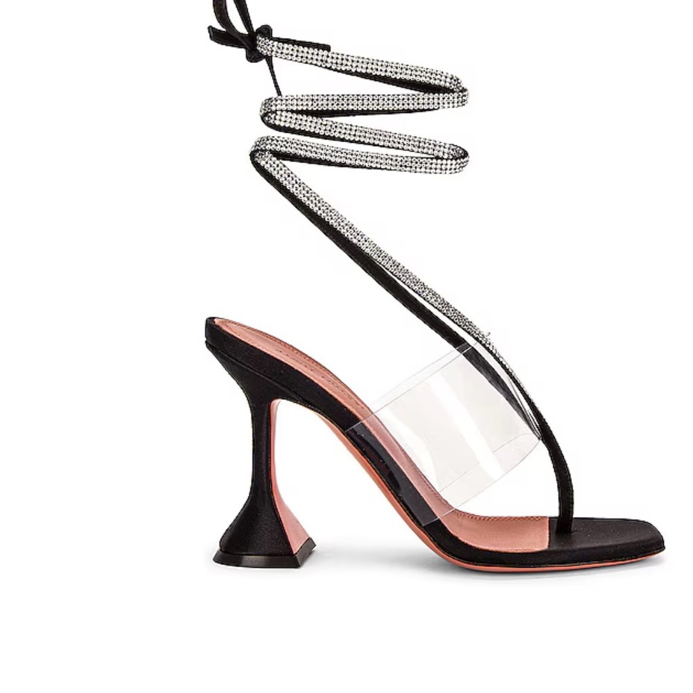 New never worn Amina Muaddi size 41